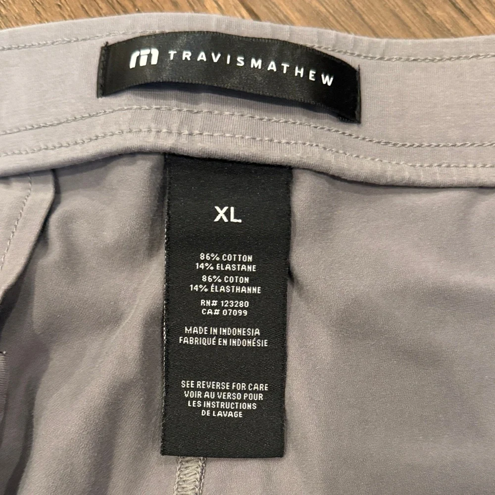Travis Matthew Stretch Comfort Chino Pant in Quiet Shade XL - C11